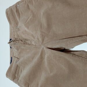 TALBOTS Women's Tan  High Waist Straight Leg Curduroy  Pants - 12P
